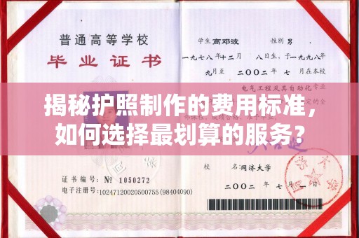 虞城揭秘护照制作的费用标准，如何选择最划算的服务？