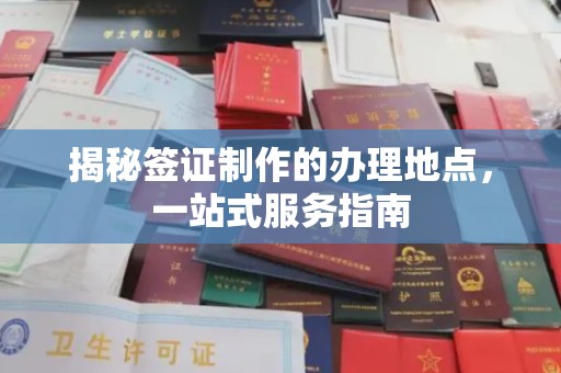 虞城揭秘签证制作的办理地点，一站式服务指南